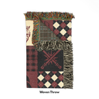 Dark Side Patchwork Throw Blanket