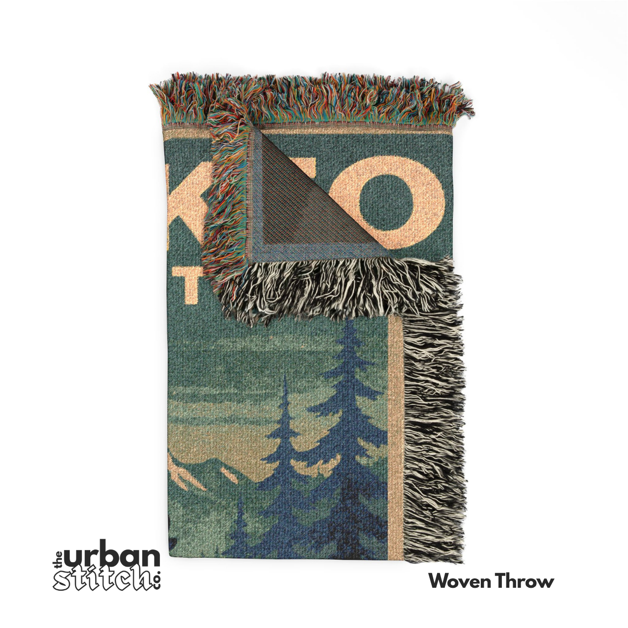 Forks Washington Throw Blanket