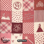 Good Witch Patchwork Throw Blanket