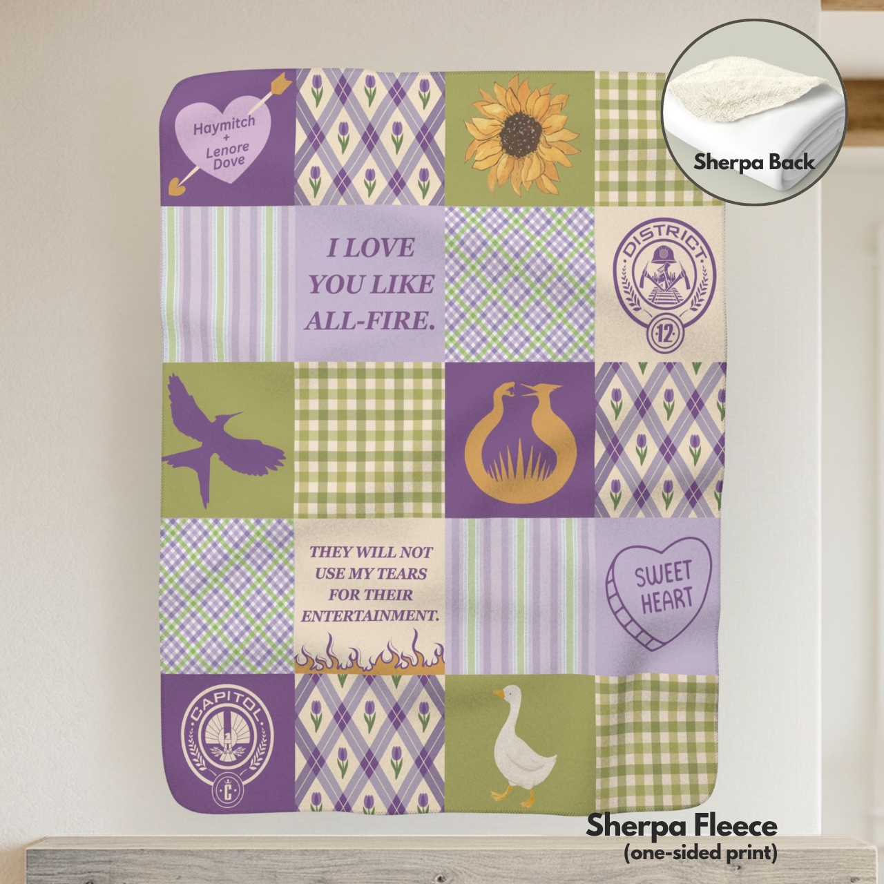 The Reaping Cozy Throw Blanket