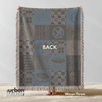 The Games Patchwork Blanket:  Cozy Plaid Throw