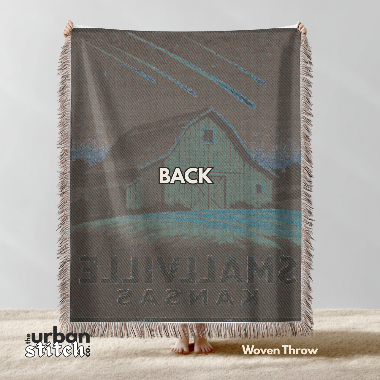 Kent Farm Throw Blanket | Smallville, Kansas