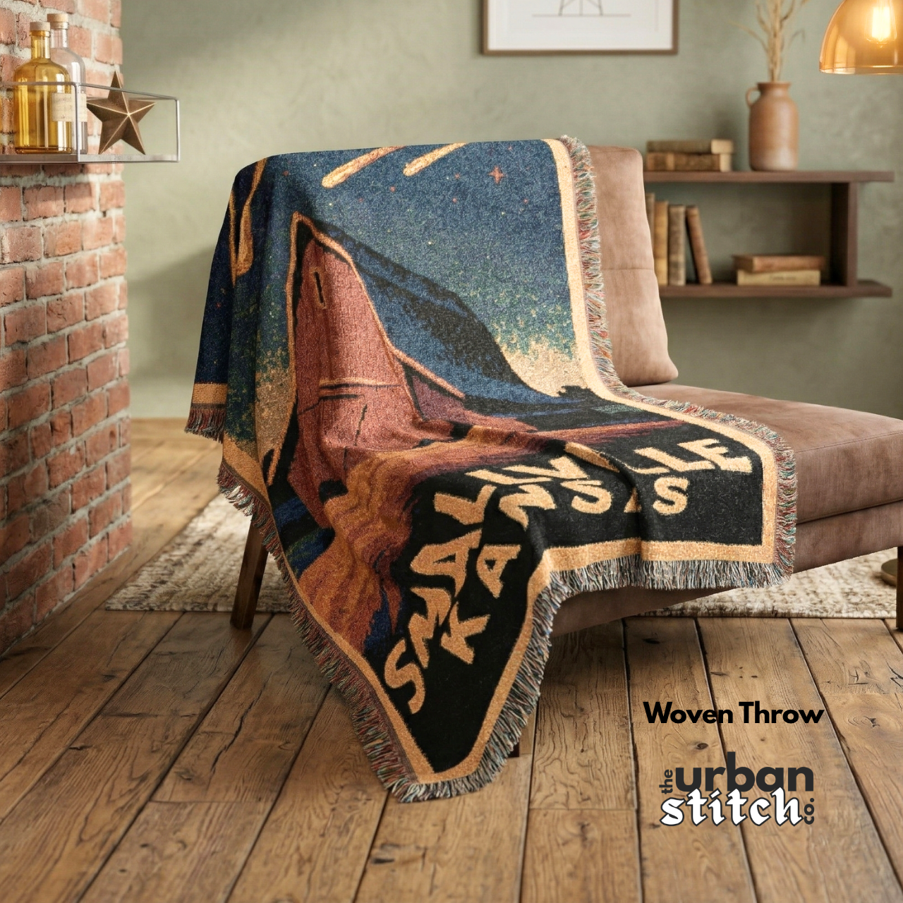 Kent Farm Throw Blanket | Smallville, Kansas