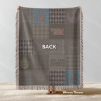 Light Side Patchwork Throw Blanket