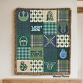 Light Side Patchwork Throw Blanket