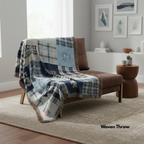 Tree Hill Patchwork Throw Blanket