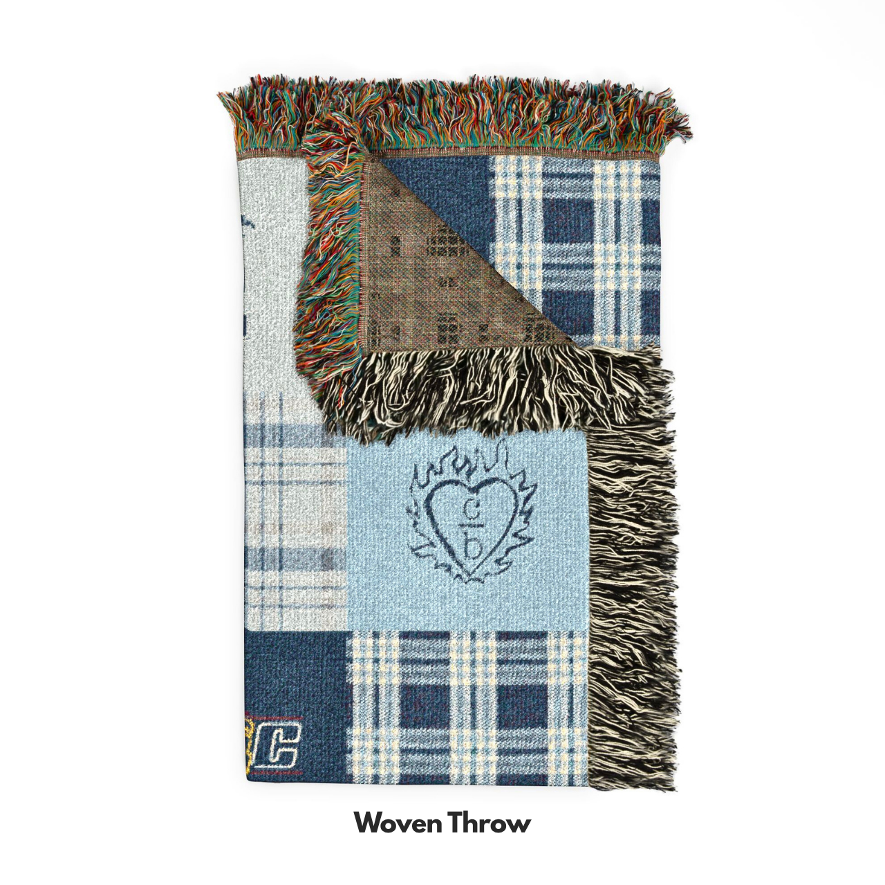 Tree Hill Patchwork Throw Blanket