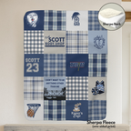 Tree Hill Patchwork Throw Blanket