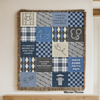 Fox River Patchwork Throw Blanket