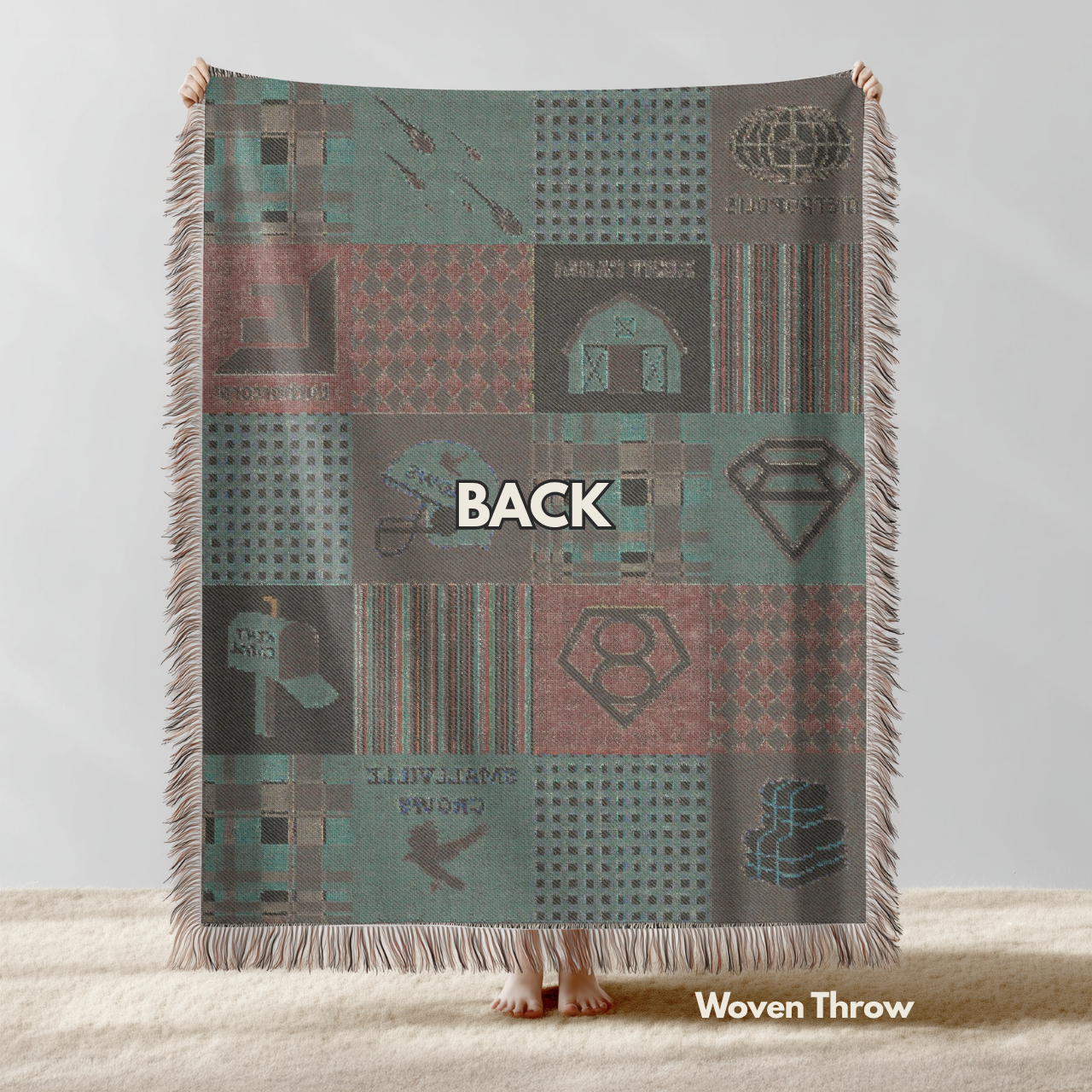 Smallville Patchwork Throw Blanket