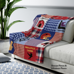 Smallville Patchwork Throw Blanket