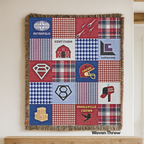 Smallville Patchwork Throw Blanket