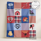 Smallville Patchwork Throw Blanket
