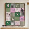 Wicked Patchwork Throw Blanket
