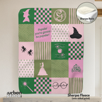 Wicked Patchwork Throw Blanket
