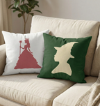 Good Witch Faux Suede Pillow